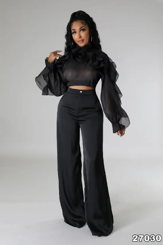 Something about this Black 2PIECE SET