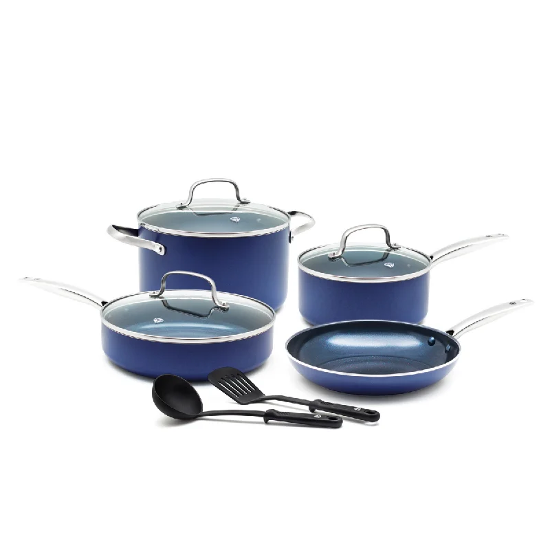 Blue Diamond Classic 9-Piece Cookware Set