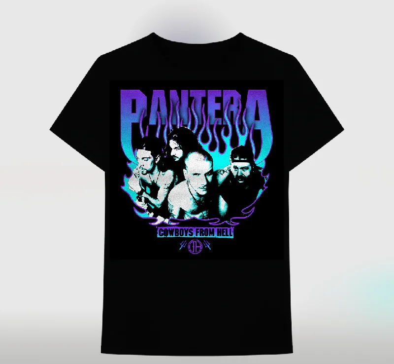 Pantera "Purple Flames" T-Shirt