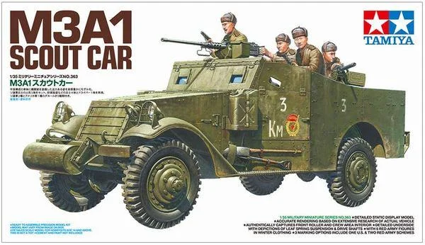 Tamiya 1/35 M3A1 Scout Car