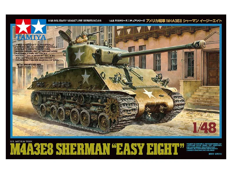 Tamiya 1/48 M4A3E8 Sherman "Easy Eight"