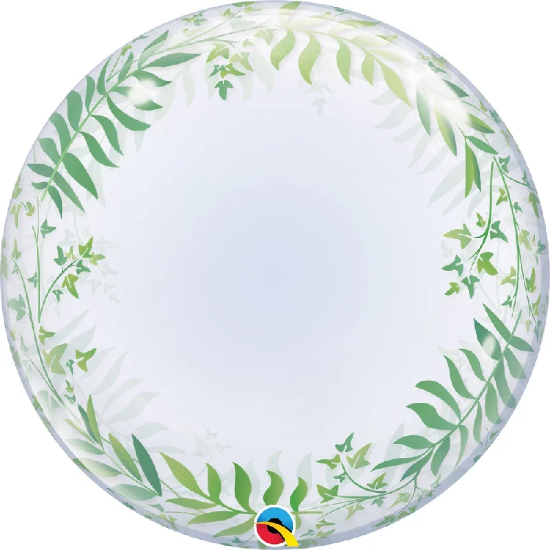 24 inch DECO BUBBLE - ELEGANT GREENERY