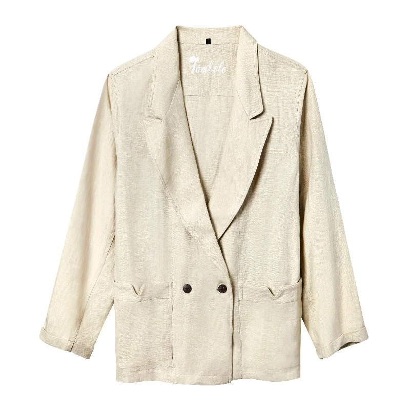 Easy-Going Jacket (Sand Linen)