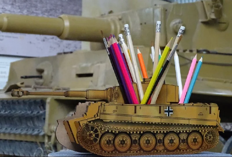 Tiger 131 Wooden Desk Tidy