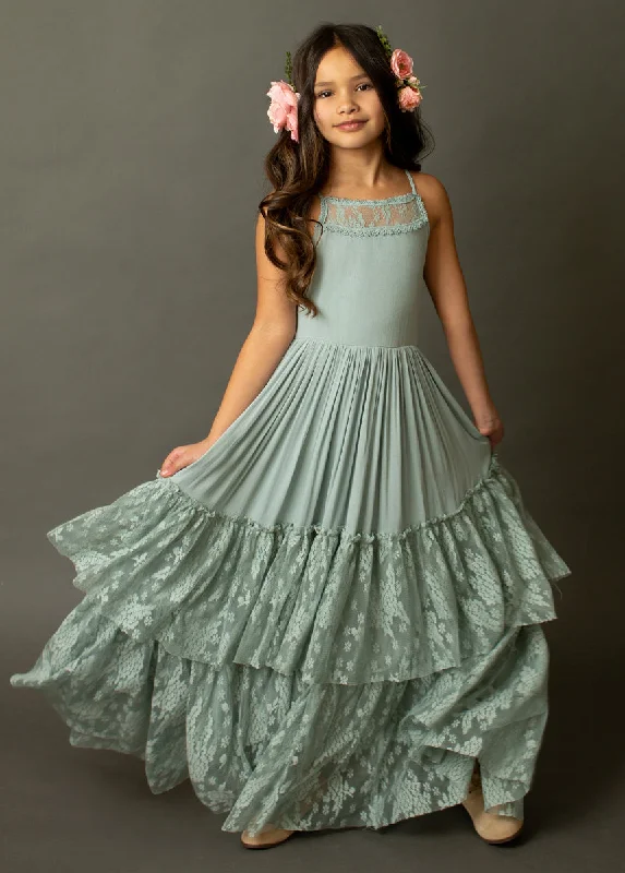 Catrin Dress in Seaglass