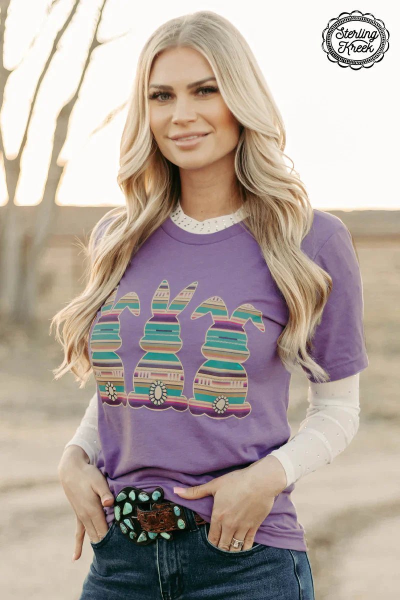 PLUS Serape Bunny Tee*