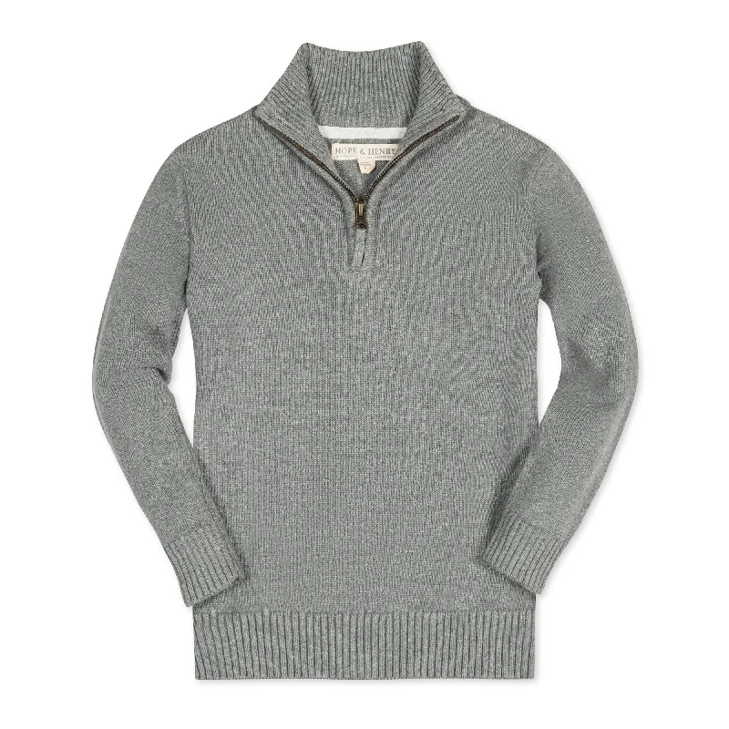 Organic Half Zip Sweater - Baby