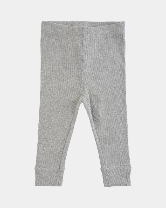 SPALABAMASB LEGGINGS - Grey melange