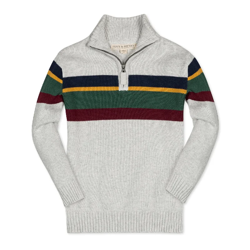 Organic Half Zip Sweater - Baby