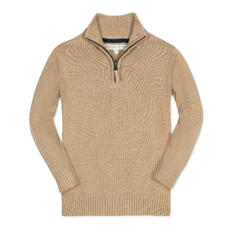 Organic Half Zip Sweater - Baby