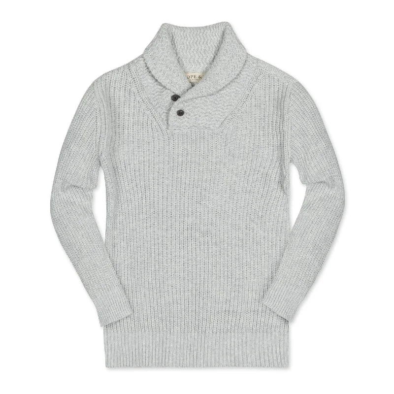 Organic Shawl Collar Sweater - Baby