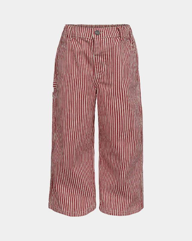 PINERASK TROUSERS - Berry red