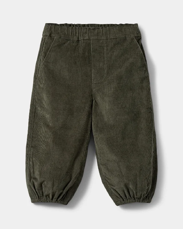 DITLEVSB TROUSERS - Forest Green