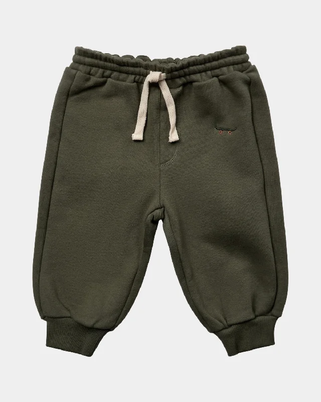 ELIAMSB SWEATPANTS - Forest Green