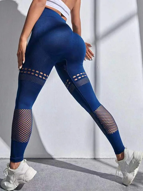 ZASUWA Female Fishnet Scrunch Bum Booty Leggings