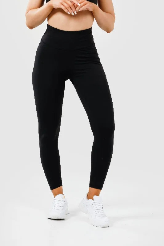 INTRIGUE SCRUNCH BUM LEGGINGS - BLACK