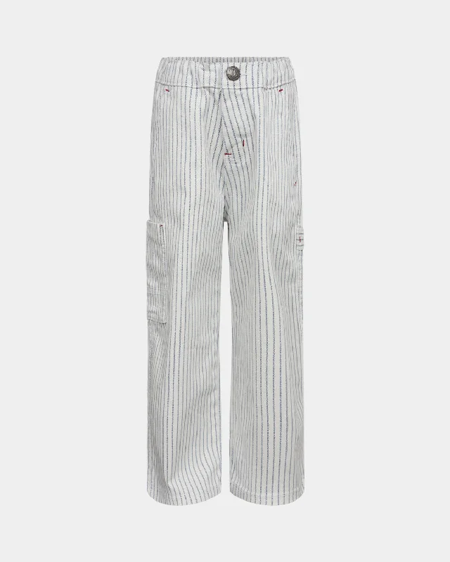 PINERASK TROUSERS - Blue striped