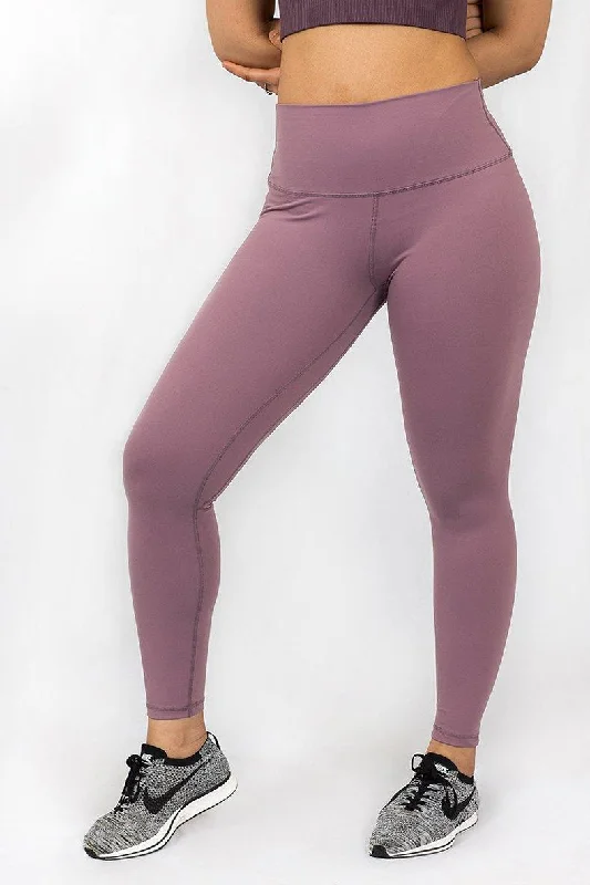 Fuerza High Waist Leggings Purple