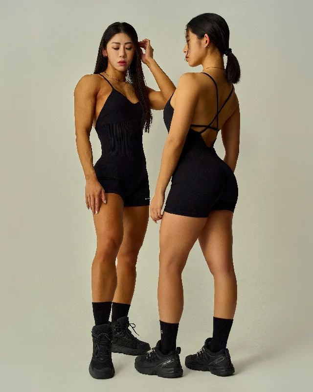 Label Seamless Active Playsuit