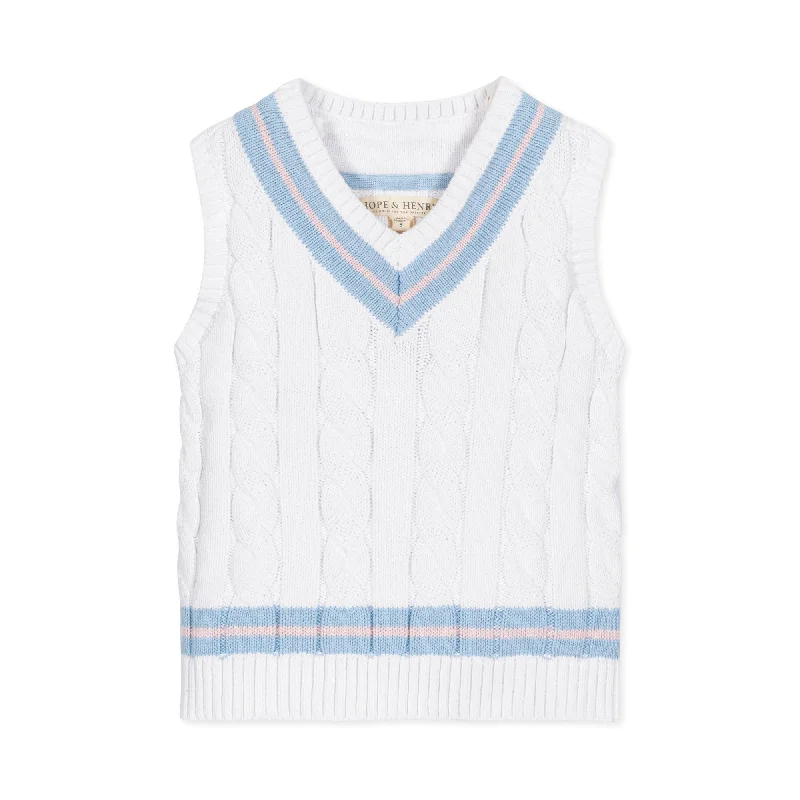 Organic Cricket Sweater Vest - Baby