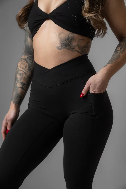 ORIGINAL Effortless Vortex Pocket Leggings - Black